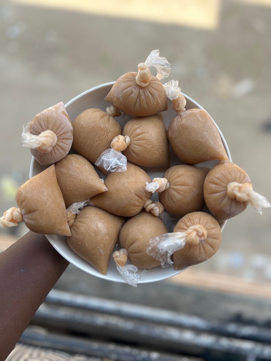 Boules de saveurs glacées assorties