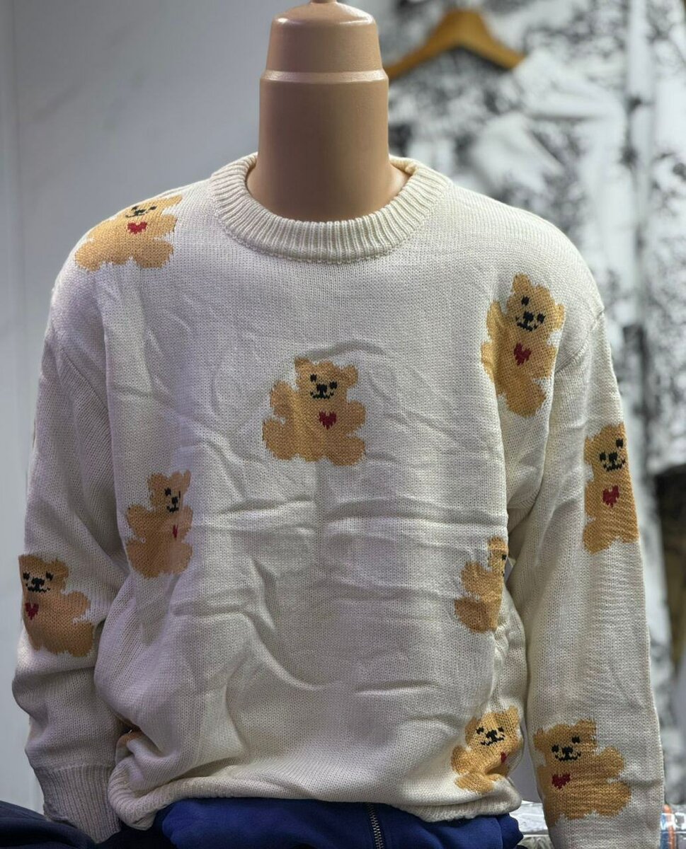 Pulls doudou motifs originaux