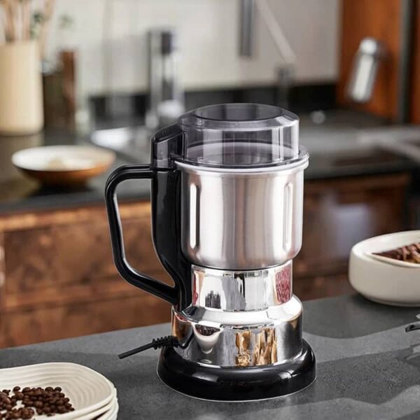 Moulin à café électrique inox