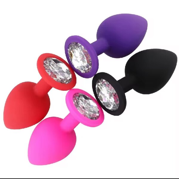 Plug Anal Bijou Couleur Variée