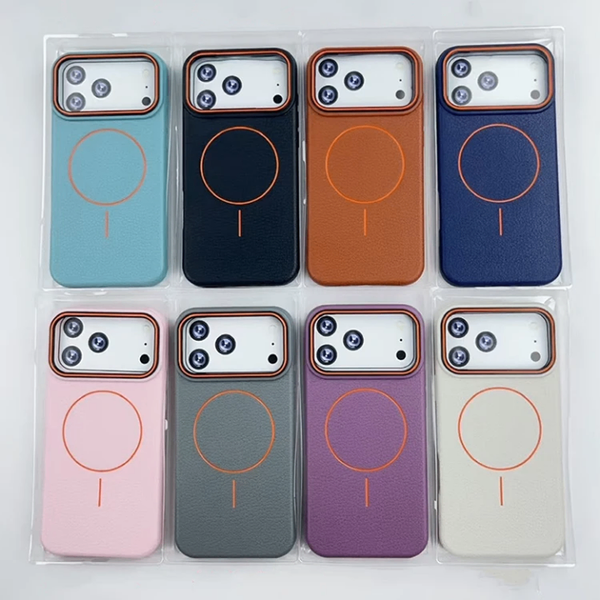 Housse iPhone MagSafe Cuir