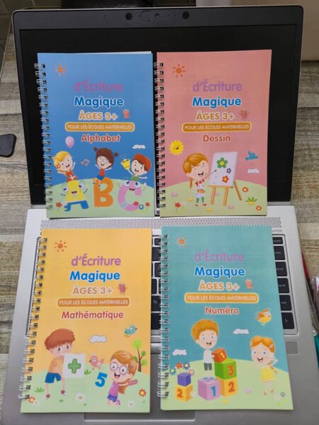 Cahier d'Écriture Magique 3+