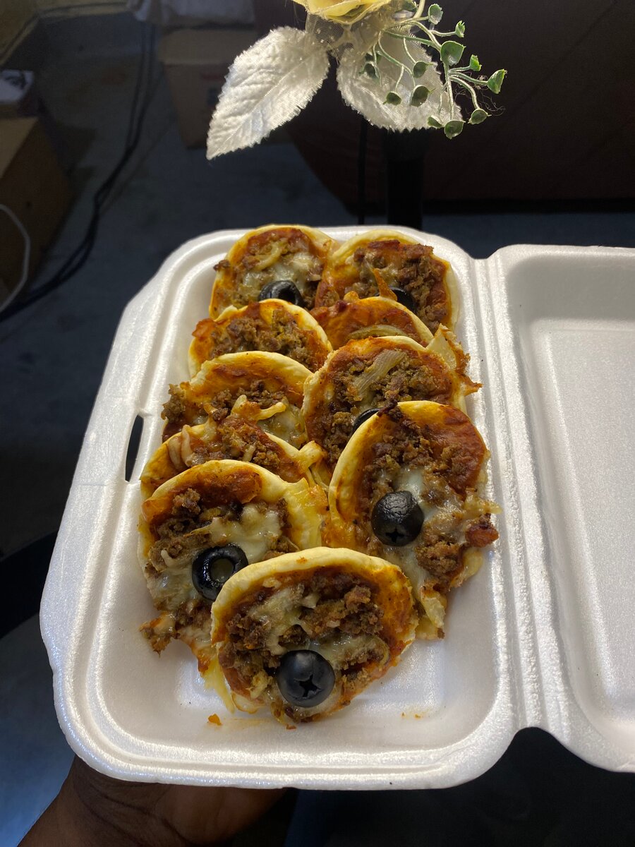 Mini pizzas viande hachée