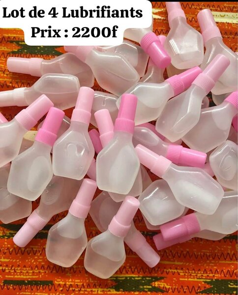 Lot de 4 lubrifiants h/f