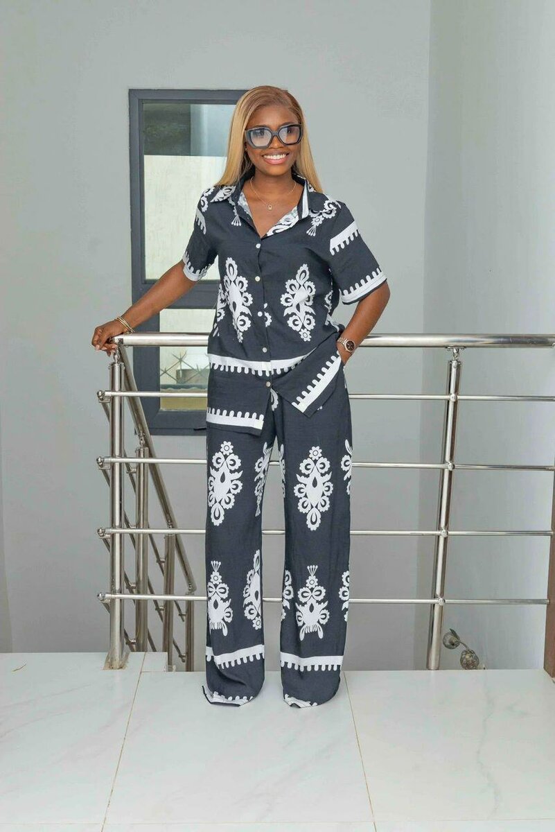 Pyjama femme imprimé floral