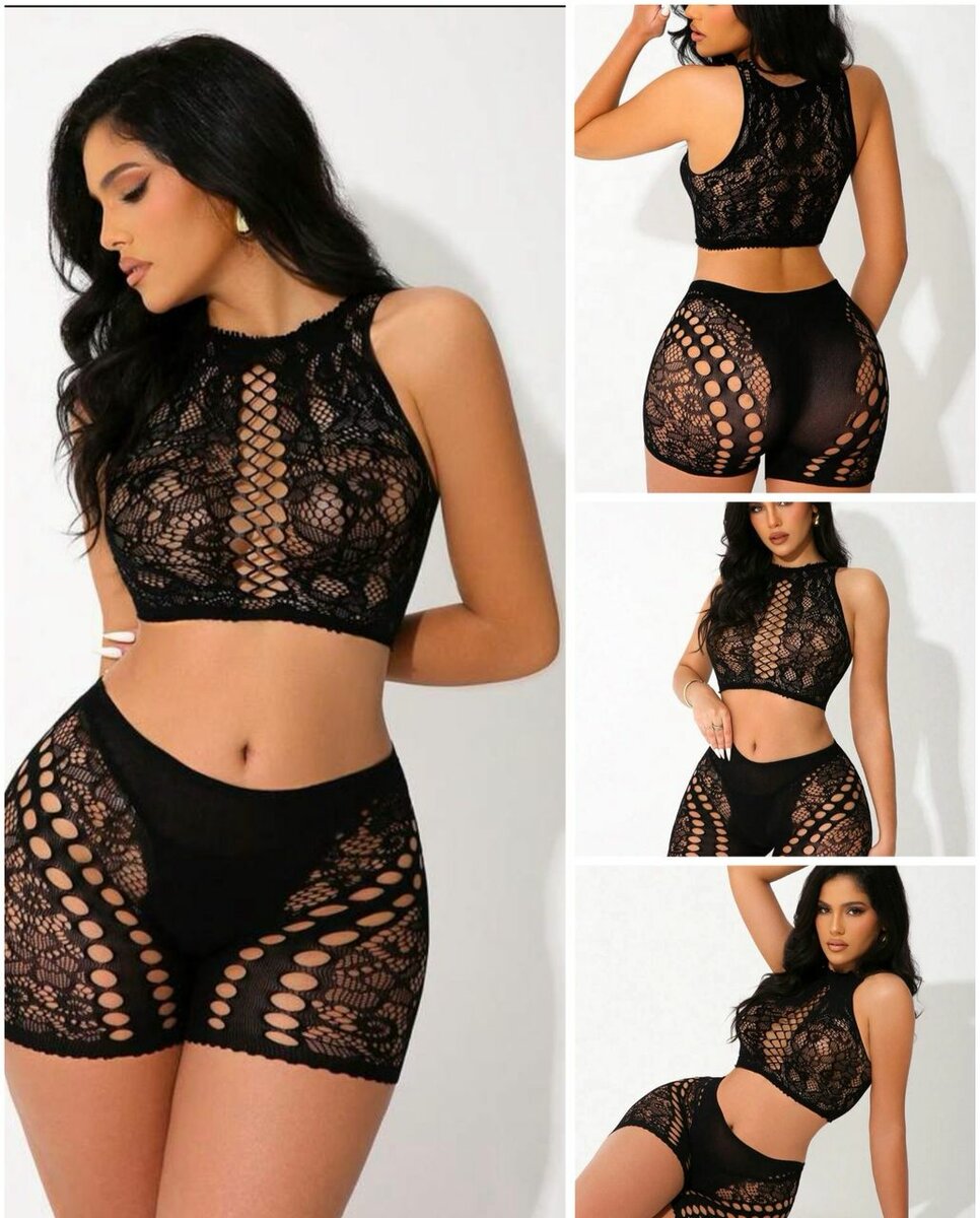 Ensemble Sensuel Brillant Femme