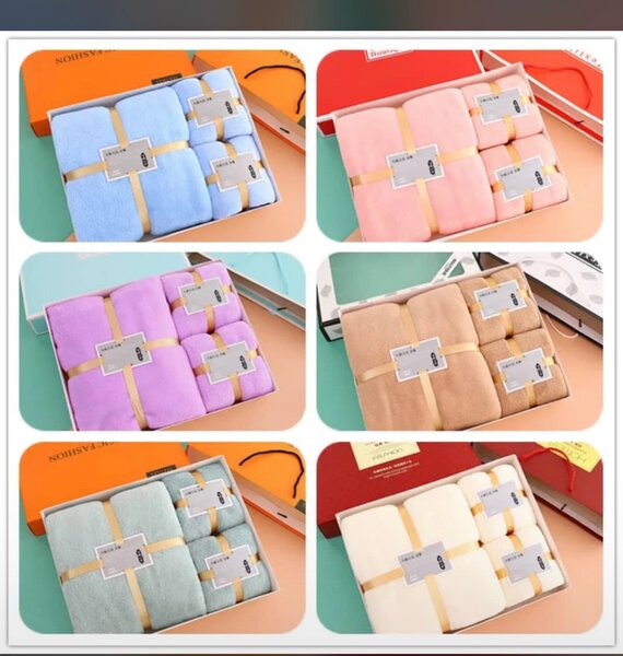 Set de serviettes doux et chic