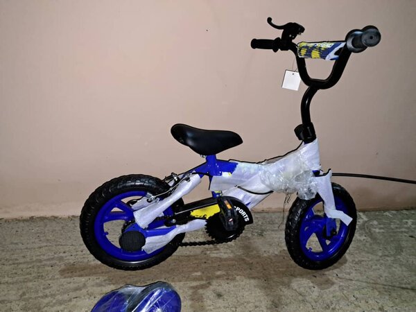 12" Inch BMX Handlebar Rubber Tyre Bicycle Wheels