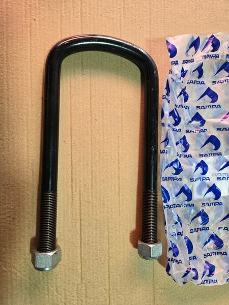 Стремянка рессоры. MB M16×1.5 82×200