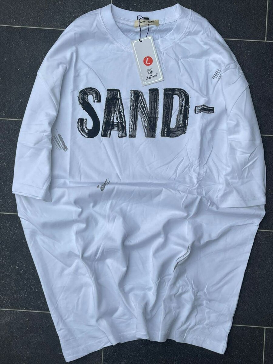 Tunique oversize à imprimé moderne