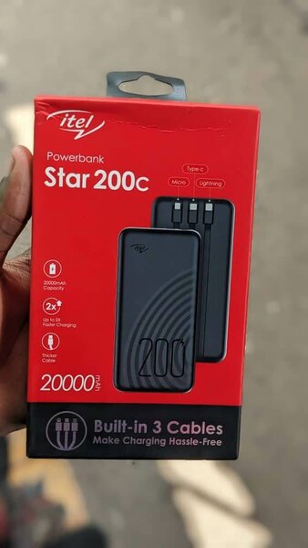 Original itel 20000mAh power banks