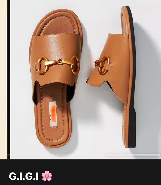 Sandales élégantes en cuir