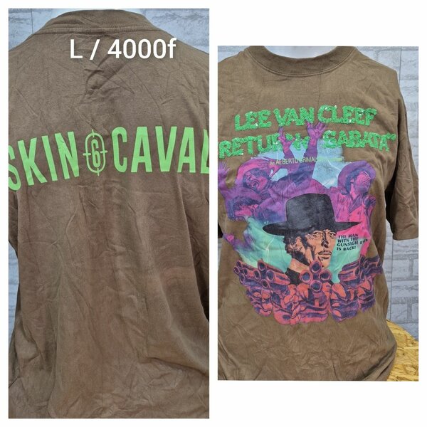 T-shirt rétro Lee Van Cleef