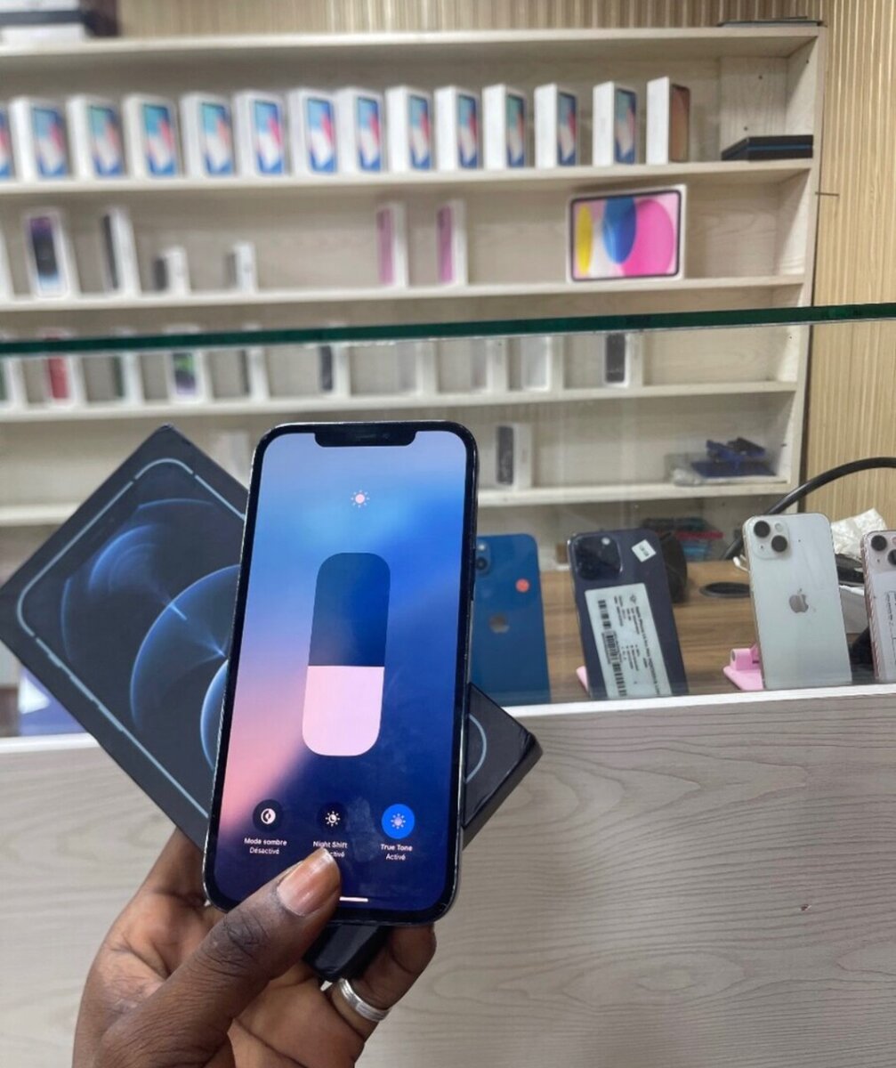 iPhone 12 Pro Max  Bleu