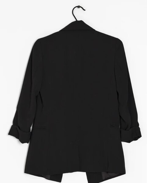 Blazer noir élégant femme