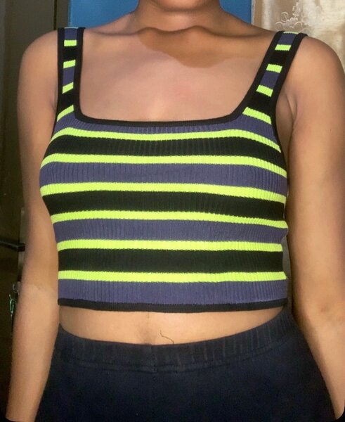 Top en coton tendance