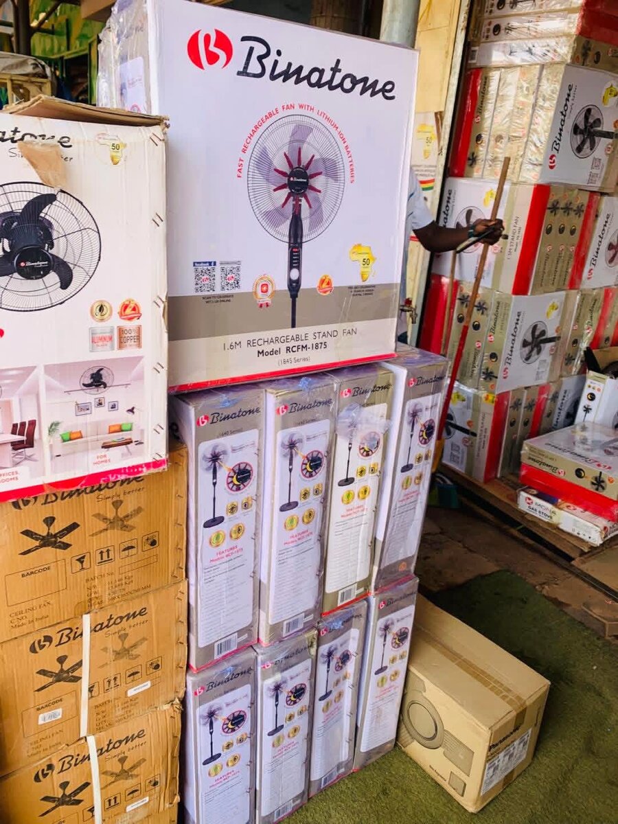 Ventilateur Rechargeable Binatone