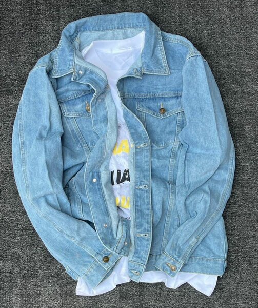 Veste en jean tendance