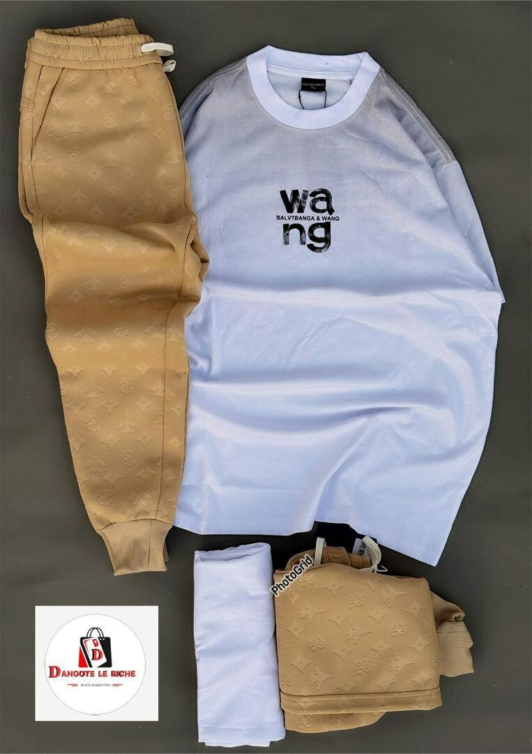 Ensemble décontracté Wang beige