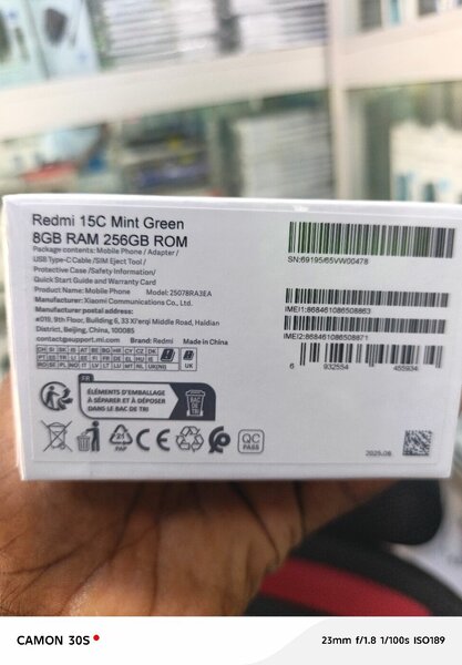 Smartphone Redmi 15C 256GB