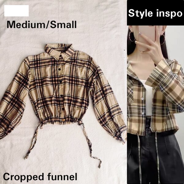 Salaula crop tops and tops