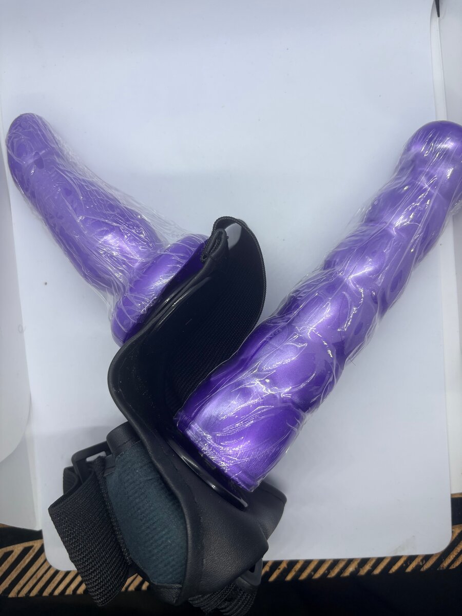 Harnais double violet