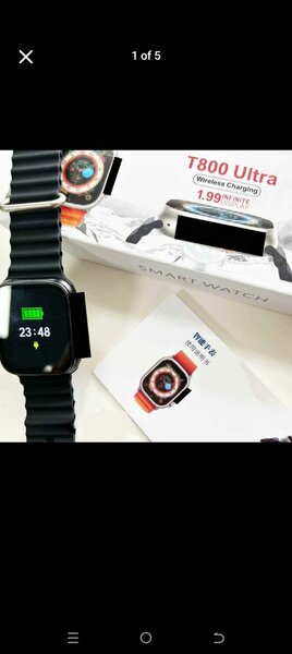 REDUCED TO CLEAR!! T900 Smart Watch  Features: Calls, BT Mus
