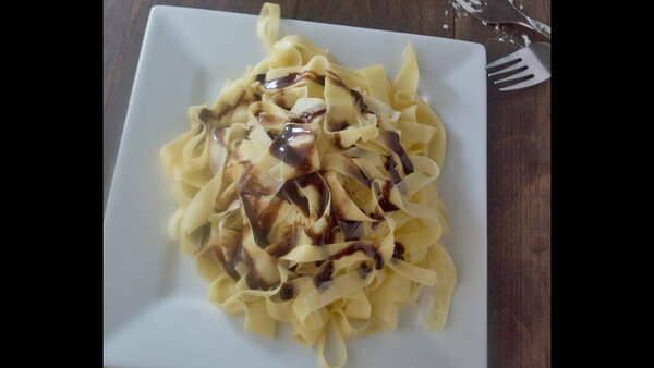 Crêpes Fettuccine au chocolat