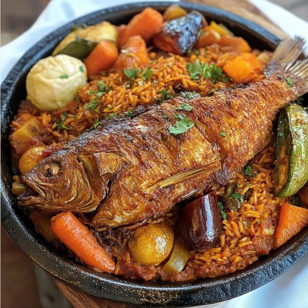 Tchep au poisson carpe