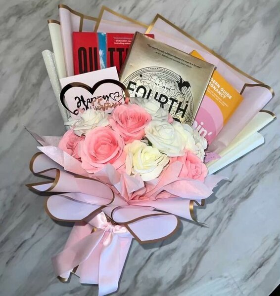 Book bouquet..