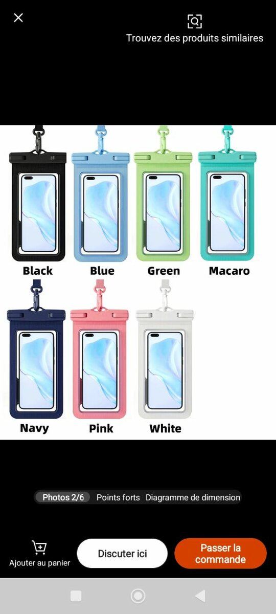 Pochette intelligente