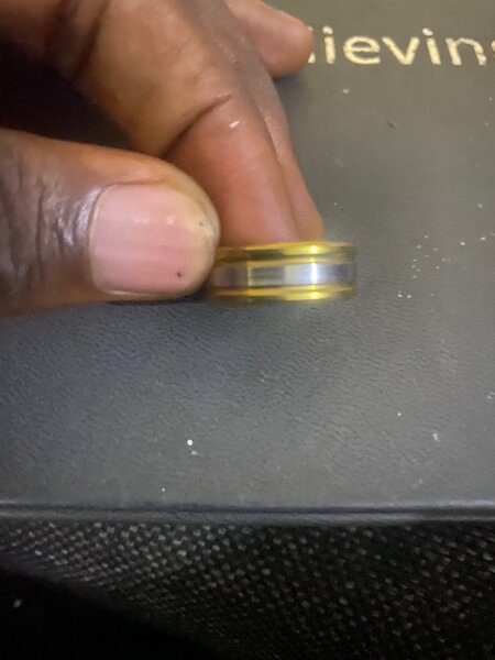 Bague en acier inoxydable