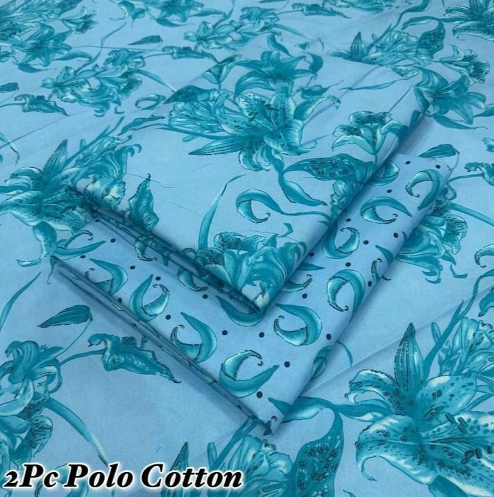 2 pc polo cotton suit