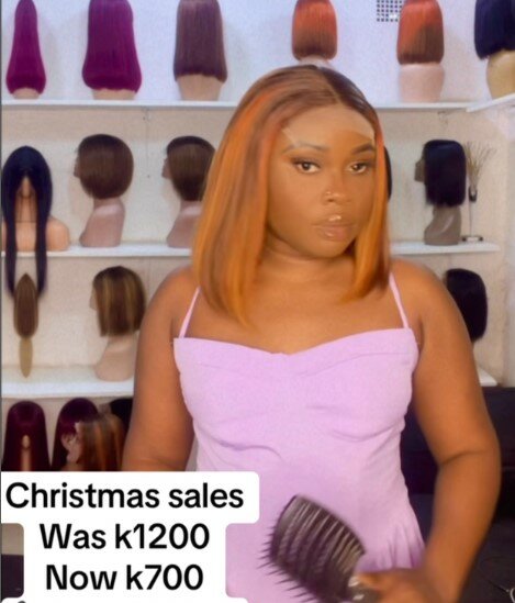 Beautiful and elegant women's wig