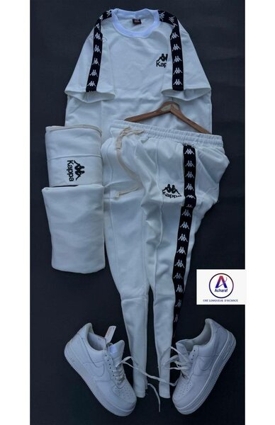 Ensemble de sport blanc tendance