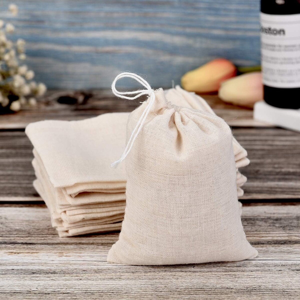 Deluxe Reusable  Cotton Cheese Cloth bag - 30X20cm
