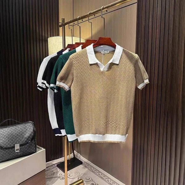 Polo à motifs élégant