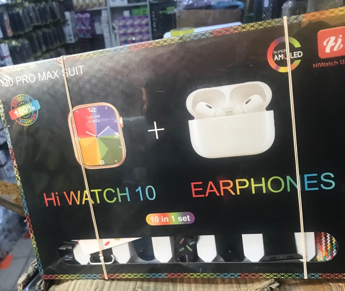 10 in 1 straps with airpod and smart watch