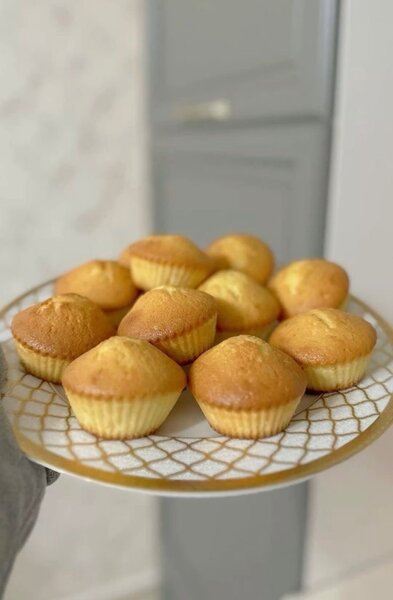 Croissant et gâteau yaourt