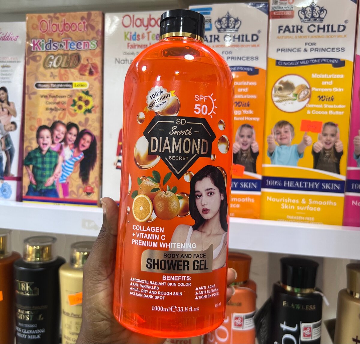 Smooth Diamond body gel