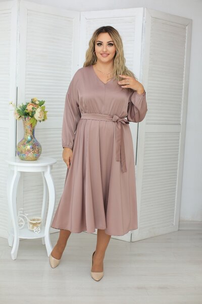 Платье щёлк