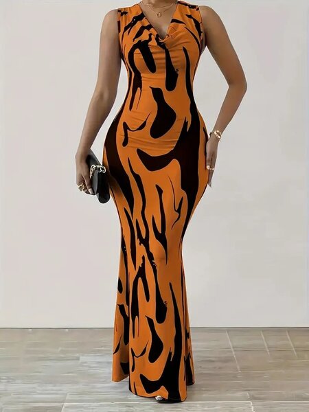 Robe Longue Glamour Femme