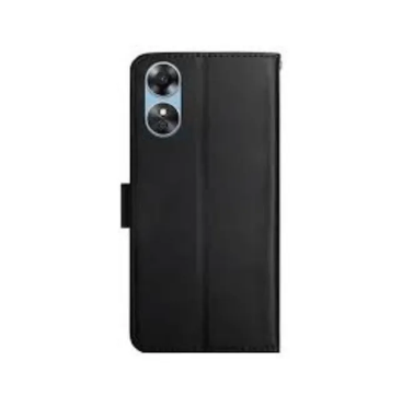 Oppo A17 2022 Oppo A17K Case, Premium PU Leather Magnetic Shockproof Book Stand Folio Flip Wallet Case Cover with Card Holder high