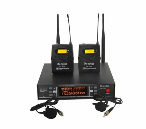 Système de microphones sans fil Doppler