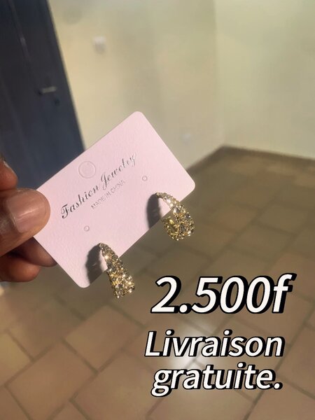 Boucles d'Oreilles Étincelantes