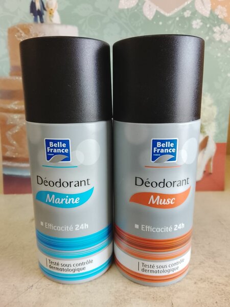 Déodorant Marine et Musc 24h