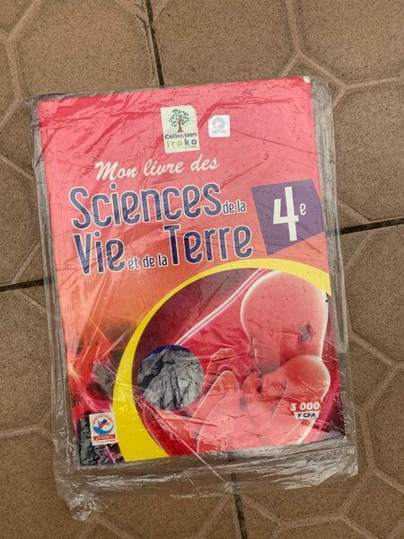 Livre SVT 4e - Collection Iroko