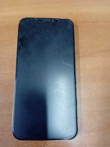 iPhone X avec écran fissuré