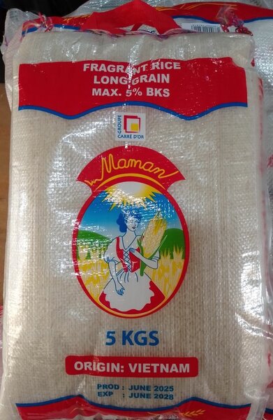 Riz parfumé long grain 5kg