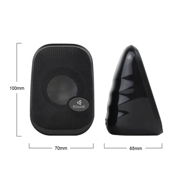 Kisonli KS-09 6W Powerful Computer Speaker Soundbar with Sub